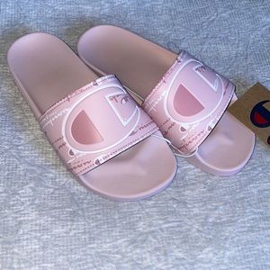 Champion Pink Slides
